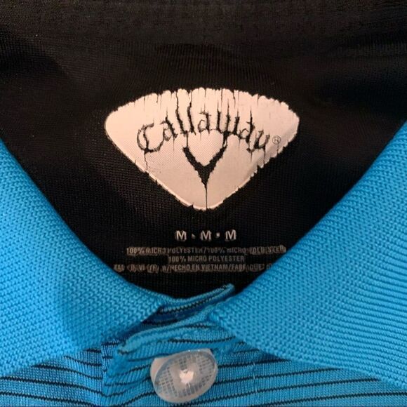 Callaway Blue and Black Polo - Picture 4 of 4